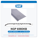 NGP 659DKB Offset Threshold 7" x 1/2" Dark Bronze | National Guard