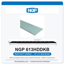 NGP 613HDDKB Heavy-Duty Saddle Threshold 6" x 1/4" Dark Bronze | National Guard