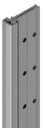 NGP HD1100A Concealed Geared Continuous Hinge Flush Mount 83/85/95" Clear Anodized | National Guard