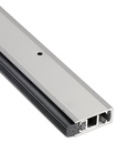NGP 107SA Adjustable Silicone Perimeter Weatherstrip - Anodized Aluminum | National Guard