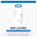 NGP LO-PRO Low Profile Steel Door Window Lite Frame - Frame Only | 20 Ga Cold Rolled