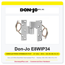 Don-Jo E8WIP34 8-Wire Electrified Intermediate Pivot | 3/4" offset | 600 lb
