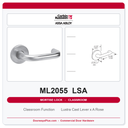 Corbin Russwin ML2055 LSA Classroom Mortise Lockset | Grade 1 Commercial