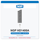 NGP HD1400A Concealed Geared Continuous Hinge Flush Mount 83/85/95" Clear Anodized | National Guard