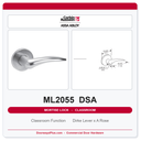 Corbin Russwin ML2055 DSA Classroom Mortise Lockset | Grade 1 Commercial