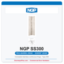 NGP SS300 Concealed Pin-and-Barrel Continuous Hinge 83/85/95" US32D | National Guard