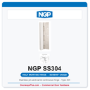 NGP SS304 Half Mortise Pin-and-Barrel Hinge 83/85/95" US32D | National Guard