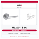 Corbin Russwin ML2004 ESA Classroom Mortise Lockset | Grade 1 Commercial