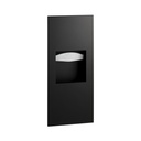 Bobrick B-36903.MBLK Paper Towel Dispenser and Waste Receptacle, Matte Black