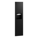 Bobrick B-3803.MBLK Recessed Paper Towel Dispenser and Waste Receptacle, Matte Black