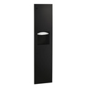 Bobrick B-38034.MBLK Towel And Waste-4" (102Mm) Matte Black