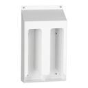Bobrick B-9881 Vertical Bay C-Fold Paper Holder- Double