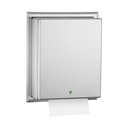 Bobrick B-29744 Automatic, Universal Semi-Recessed Roll Paper Towel Dispenser