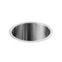 Bobrick B-532 Circular Countertop-Mounted Waste Chute, Stainless Steel