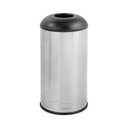 Bobrick B-2300 Waste Receptacle with Black Dome-Top – 18-Gal.
