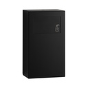 Bobrick B-9254.MBLK Surface-Mounted Sanitary Disposal, Matte Black