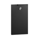 Bobrick B-3513.MBLK Recessed Sanitary Napkin Disposal, 0.6-Gal. – TrimLineSeries, Matte Black