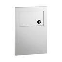 Bobrick B-35303 Recessed Sanitary Napkin Disposal, 1.2-Gal.