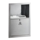 Bobrick B-35016 Sharps Disposal, Recessed (Not available in Canada)