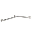Bobrick B-6861.99 Two-Wall Shower Grab Bar – 15-7/8" x 30-7/8", Peened Grip