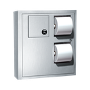ASI 10-04833 Toilet Seat Cover & Toilet Tissue Dispenser - Surface Mounted