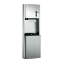 ASI 10-04692-9 Traditional™ - Paper Towel Dispenser & Waste Receptacle - Roll - 18 gal. - Surface Mounted