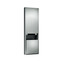 ASI 10-046921A-6 Traditional™ - Auto Paper Towel Disp. & Waste Receptacle - Roll (Battery) - 12 gal. Semi-Recessed