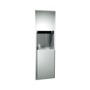 ASI 10-04692A Traditional™ - Auto Paper Towel Disp. & Waste Receptacle - Roll (110- 240V) - 17 gal. Recessed