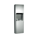 ASI 10-04692A-9 Traditional™ - Auto Paper Towel Disp. & Waste Receptacle - Roll (110- 240V) - 17 gal. Surface Mounted