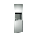 ASI 10-04692AC Traditional™ - Auto Paper Towel Disp. & Waste Receptacle - Roll (110- 240V) - 17 gal. Recessed