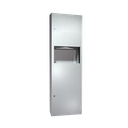 ASI 10-6462-2 Simplicity™ - Paper Towel Disp. & Waste Receptacle - Multi, C-Fold - 9 gal. Semi-Recessed