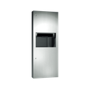 ASI 10-64696A-6 Simplicity™ - Auto Paper Towel Dispenser & Waste Receptacle - Roll - Battery - 9.9 gal. - Semi-Recessed