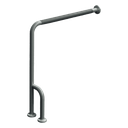 ASI 10-3833-L Snap Flange (1-1/2" O.D) Smooth-Wall to Floor 30” x 33” w/Outrigger - Left Hand