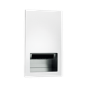 ASI 10-645210A-00 Piatto™ - Fully Recessed Auto Roll Paper Towel Disp. - Battery - White Phenolic Door