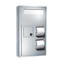 ASI 10-0483 Toilet Tissue Dispenser & Sanitary Napkin Disposal - Surface Mounted