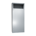 ASI 10-6474-2 Simplicity™ - Waste Receptacle - 12 gal. - Semi Recessed