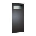 ASI 10-6474-41 Piatto™ - Fully Recessed Waste Receptacle - White Phenolic Door
