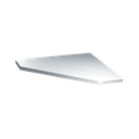 ASI 10-0010 Shower Seat - Corner - Surface Mounted