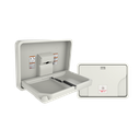 ASI 10-9014-41 Baby Changing Station - Matte Black - Horizontal - Plastic - Surface Mounted