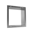 ASI 10-8155 Extension Sleeve & Flange ONLY for Specimen Pass Through Box - 5- 1/2" to 9-7/8" (FOR 8154)