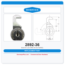 Bobrick 2892-36 Lock (for B2892)