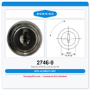 Bobrick 2746-9 Lock & Key Kit