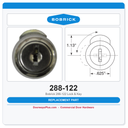 Bobrick 288-122 Lock & Key