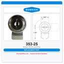 Bobrick 353-25 Lock & Key