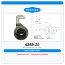 Bobrick 4369-20 Lock & Key