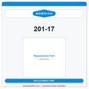 Bobrick 201-17 Key - Pack of 14