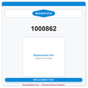 Bobrick 1000862 Track Packet