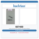 Hadrian 607400 Floor Fastener | Floor-Mount Pilaster