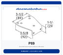 Dorma P89 Parallel Arm Bracket | Aluminum 689