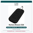 Norton 538 Handheld Transmitter | Two Button | 433 MHz